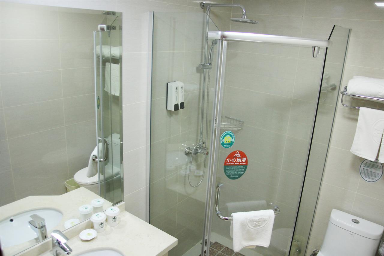 Greentree Inn Liaoning Dalian Development Zone Jinma Road Pedestrian Street Express Hotel Kamer foto
