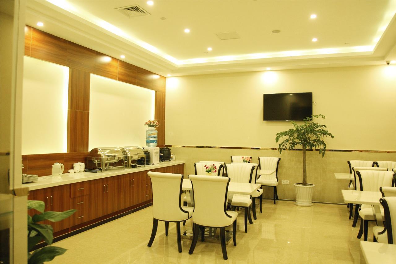 Greentree Inn Liaoning Dalian Development Zone Jinma Road Pedestrian Street Express Hotel Buitenkant foto