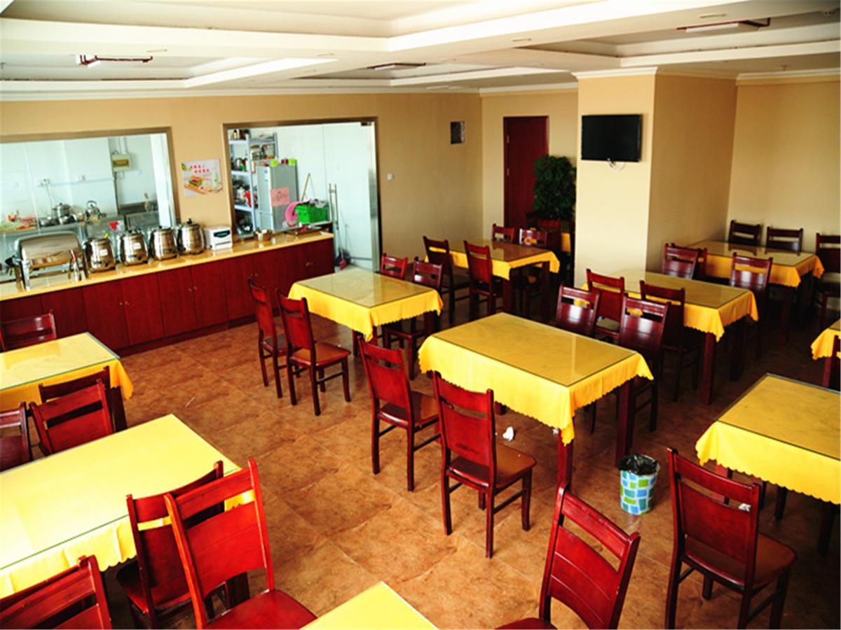 Greentree Inn Liaoning Dalian Development Zone Jinma Road Pedestrian Street Express Hotel Buitenkant foto